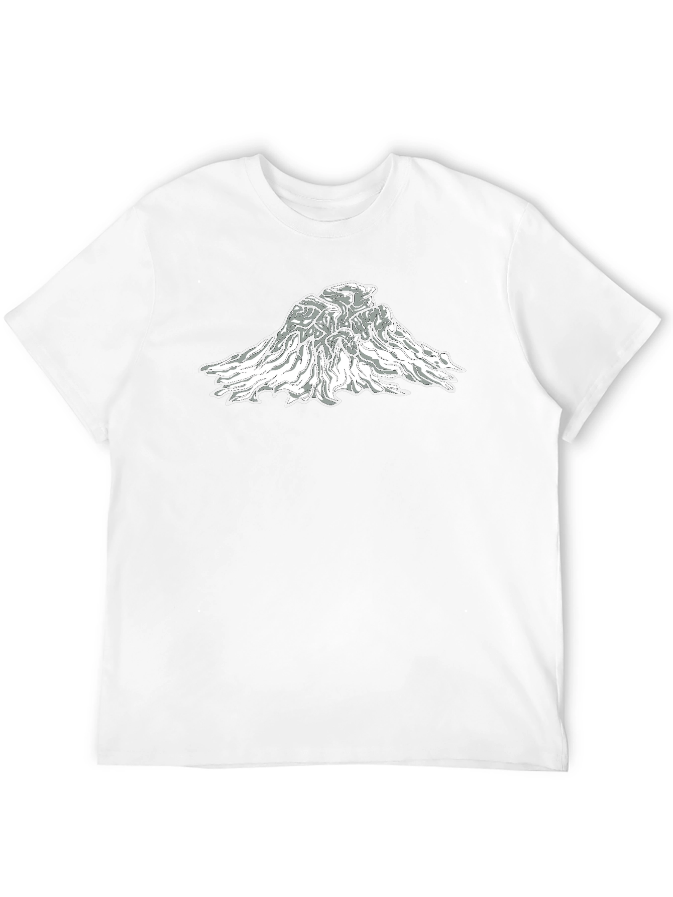 Mountain Graphic Black T-Shirt