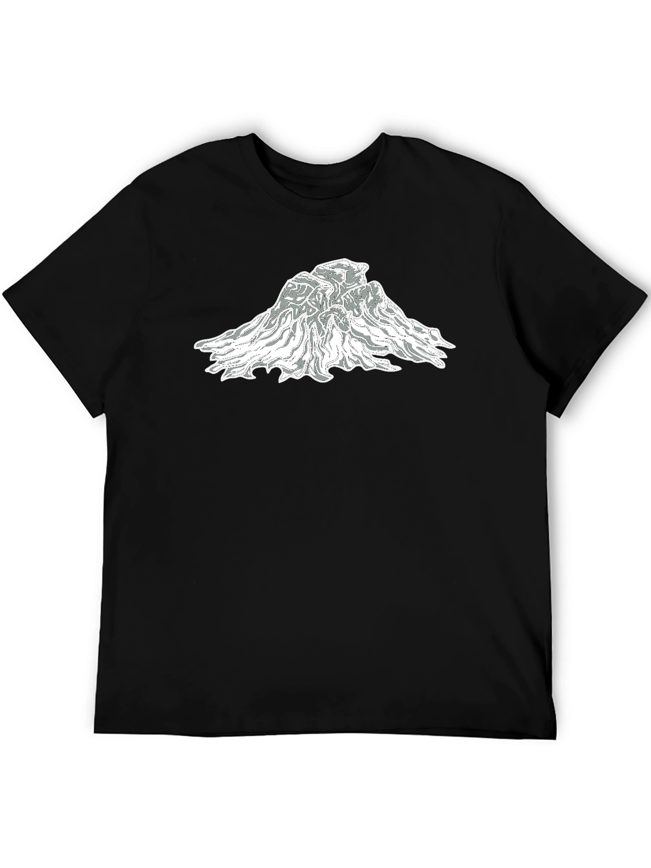 Mountain Graphic Black T-Shirt