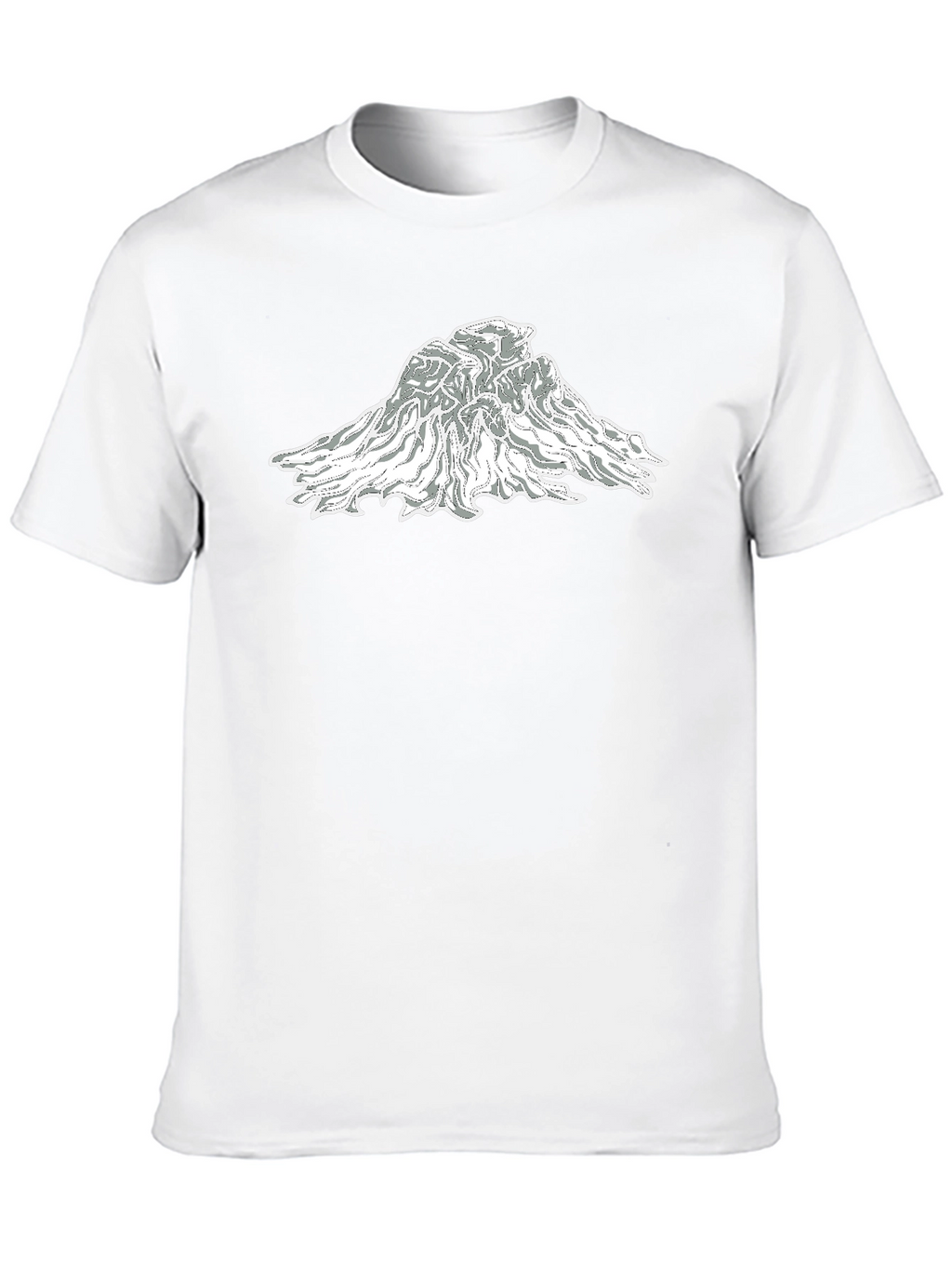 Mountain Graphic Black T-Shirt