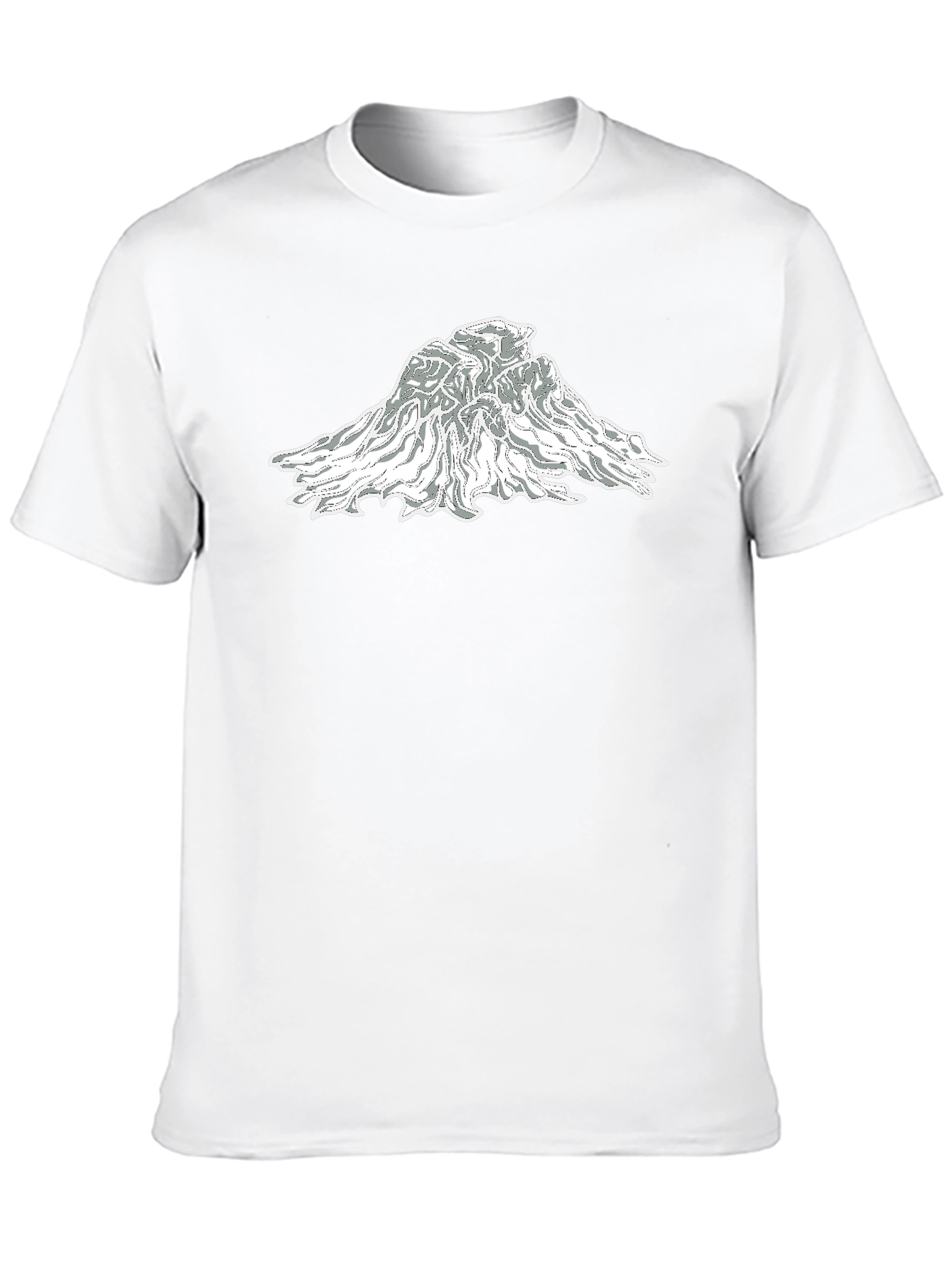 Mountain Graphic Black T-Shirt