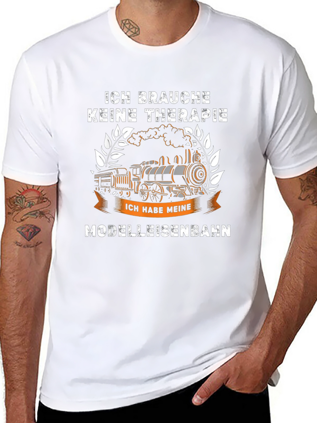 Model Train Hobbyist Tee - No Therapy Needed!