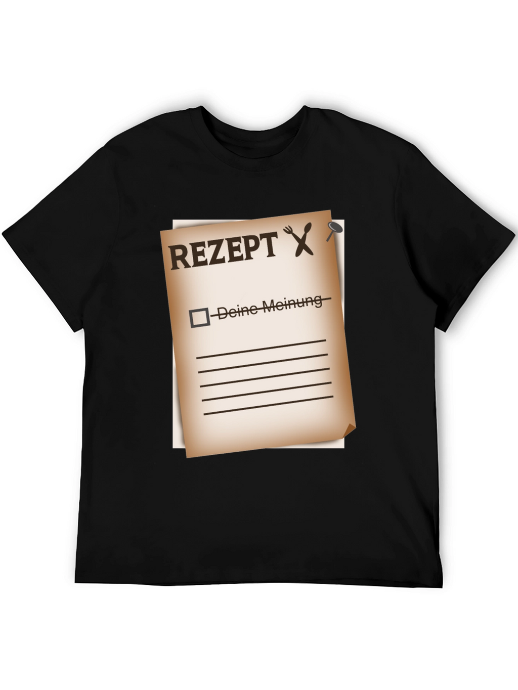 Rezept Graphic Tee - Foodie Fashion