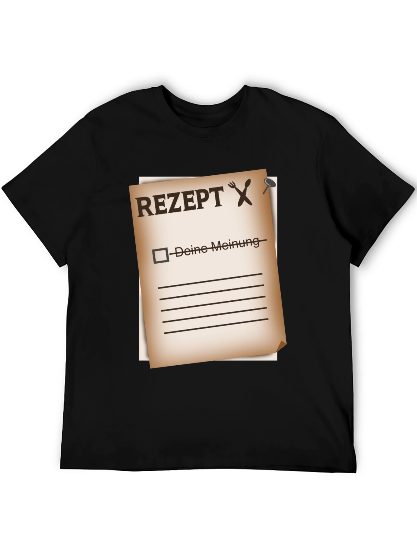 Rezept Graphic Tee - Foodie Fashion
