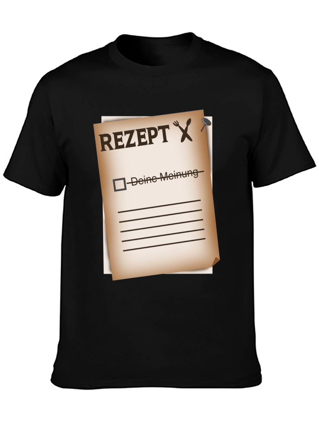 Rezept Graphic Tee - Foodie Fashion