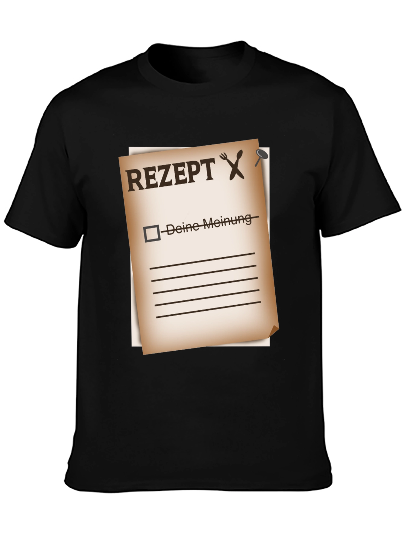 Rezept Graphic Tee - Foodie Fashion