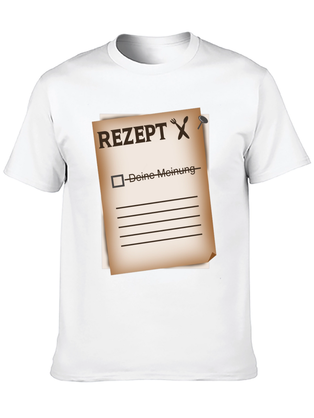 Rezept Graphic Tee - Foodie Fashion
