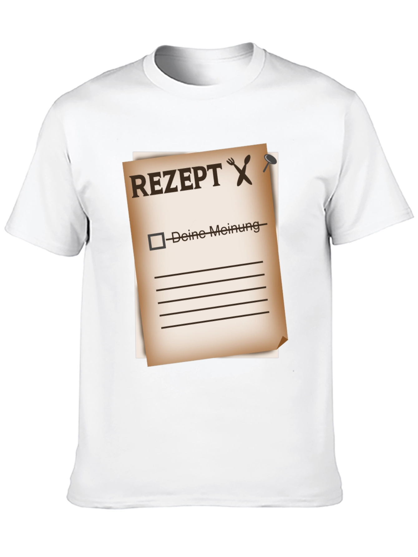 Rezept Graphic Tee - Foodie Fashion