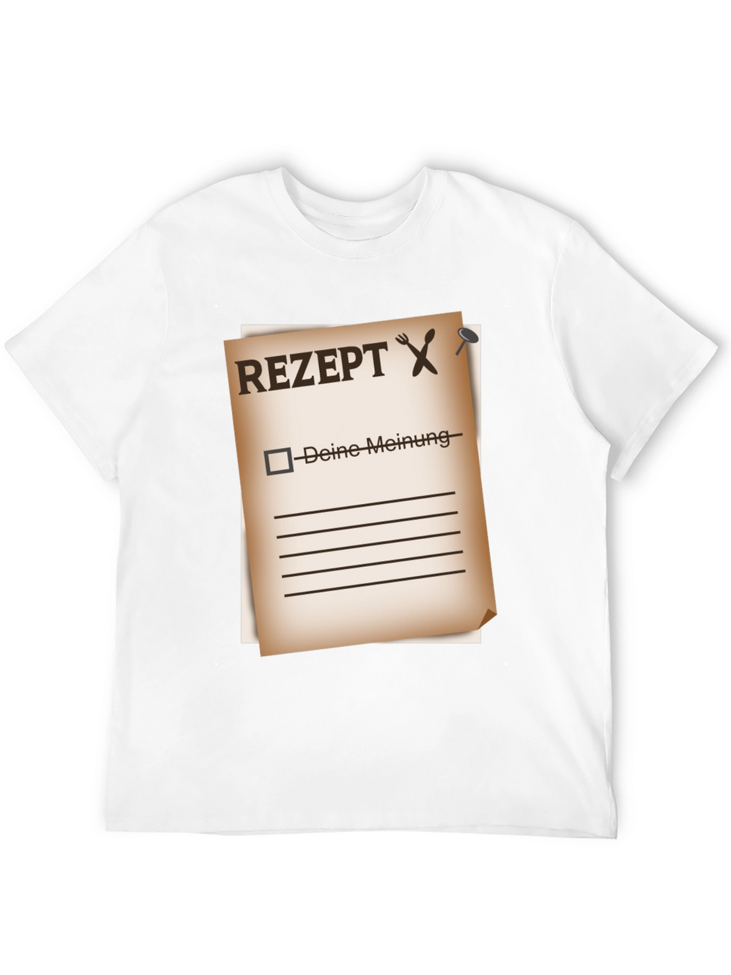 Rezept Graphic Tee - Foodie Fashion
