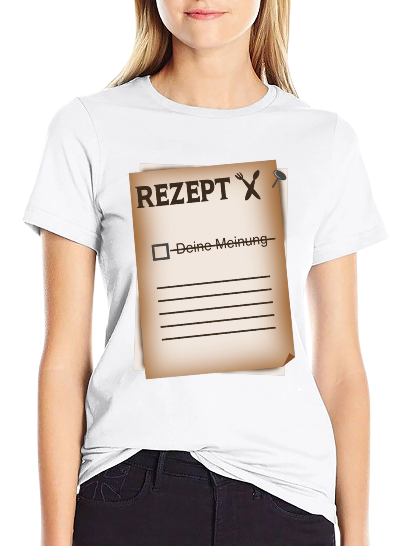 Rezept Graphic Tee - Foodie Fashion