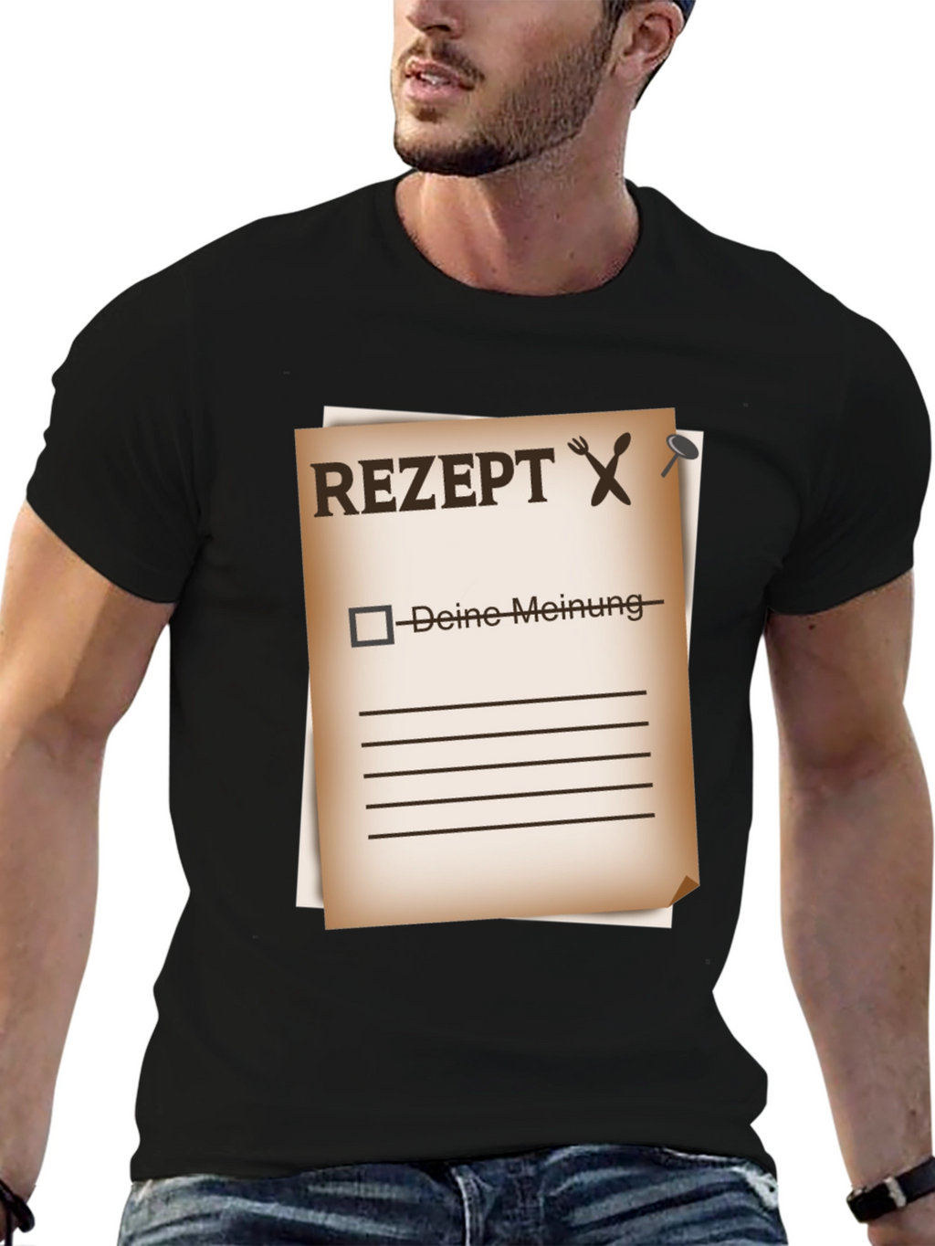 Rezept Graphic Tee - Foodie Fashion