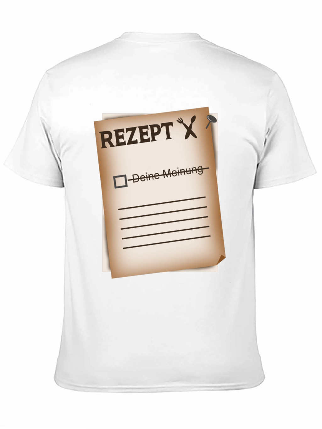 Rezept Graphic Tee - Foodie Fashion