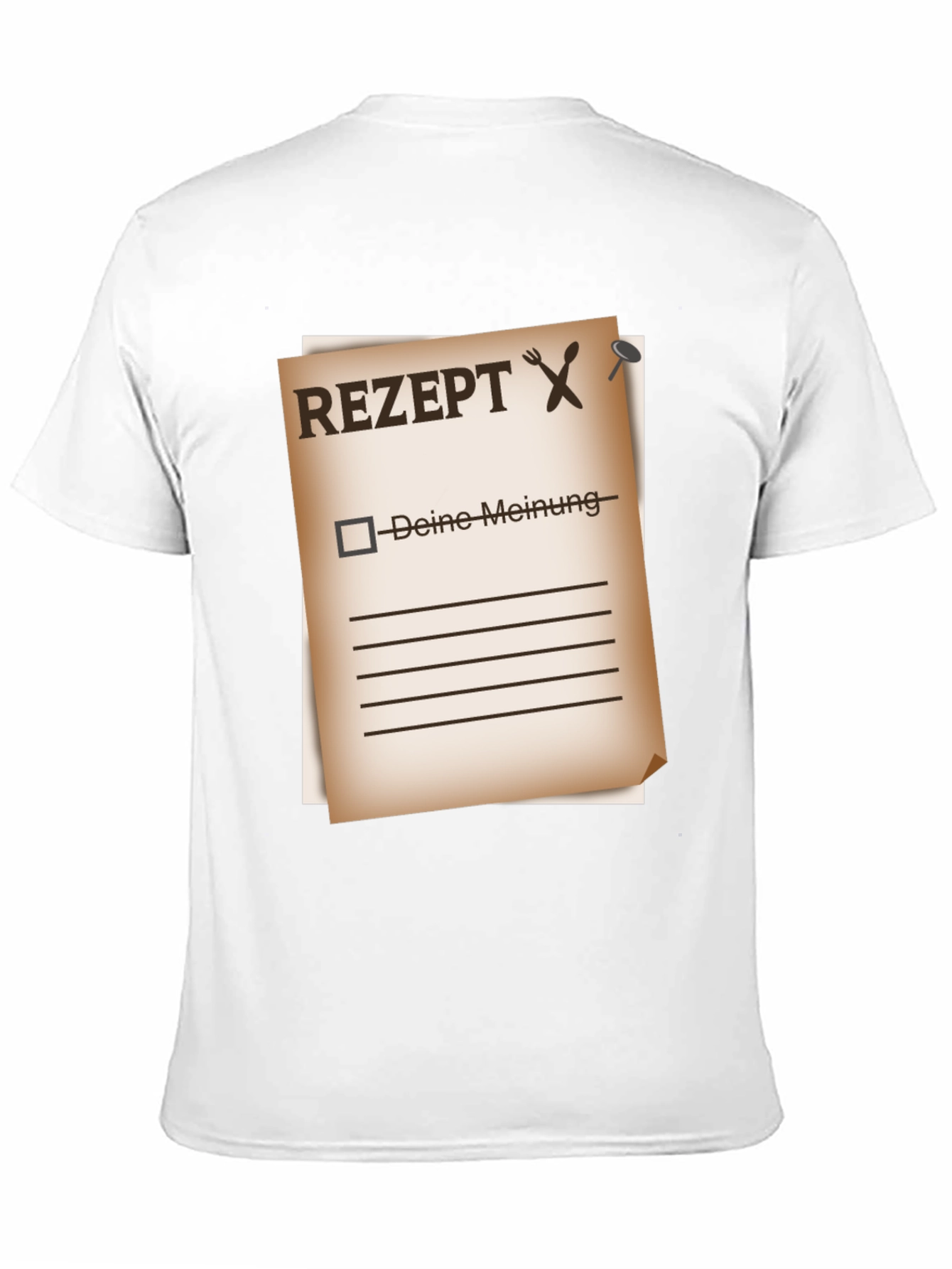 Rezept Graphic Tee - Foodie Fashion