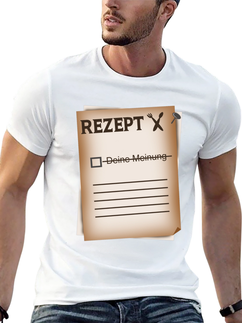 Rezept Graphic Tee - Foodie Fashion