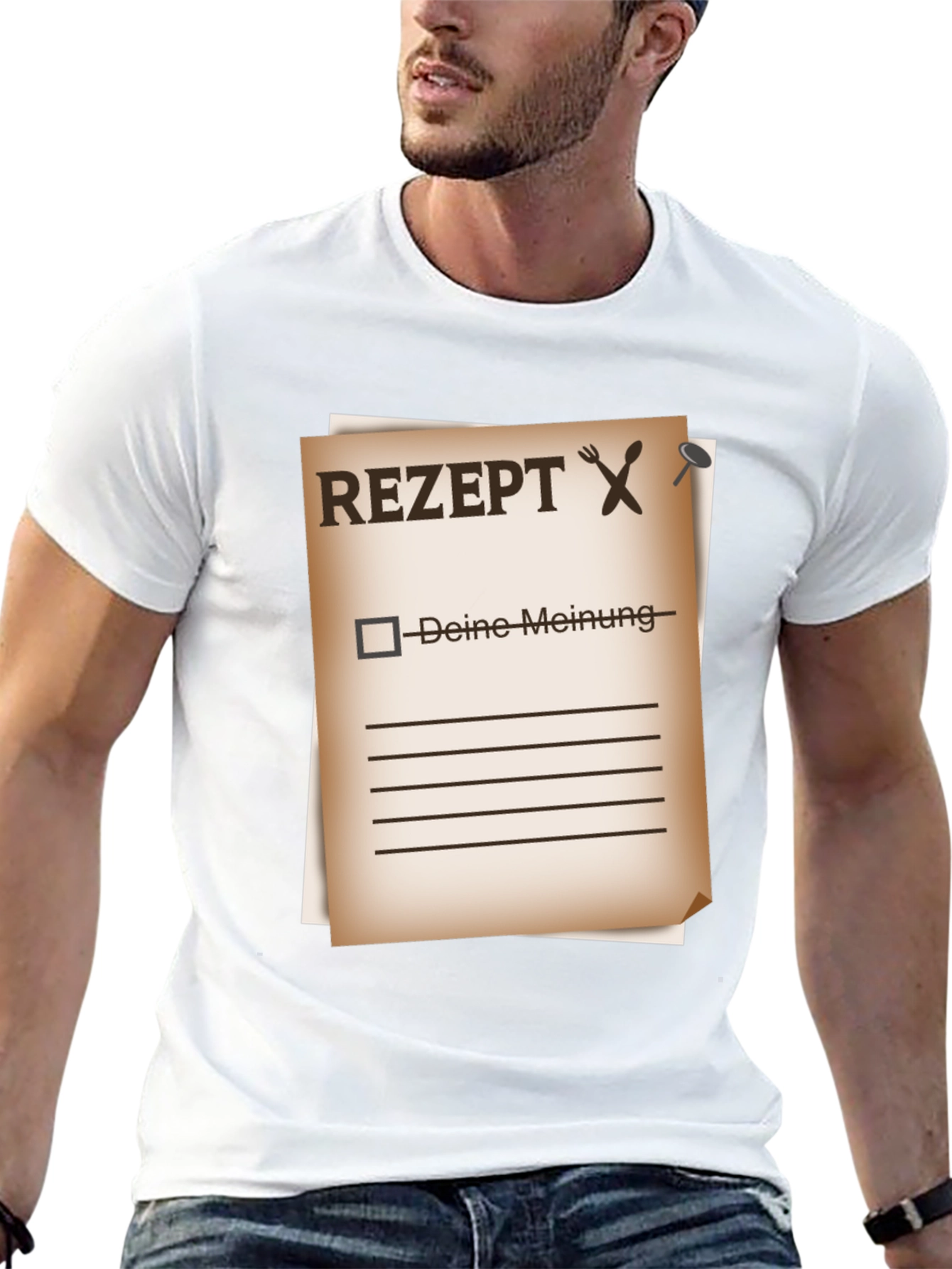Rezept Graphic Tee - Foodie Fashion