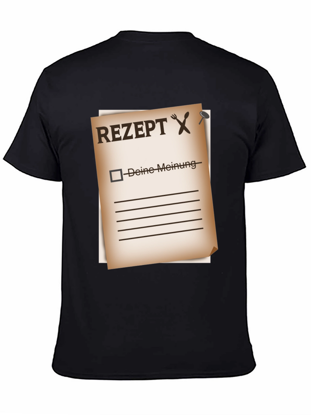 Rezept Graphic Tee - Foodie Fashion