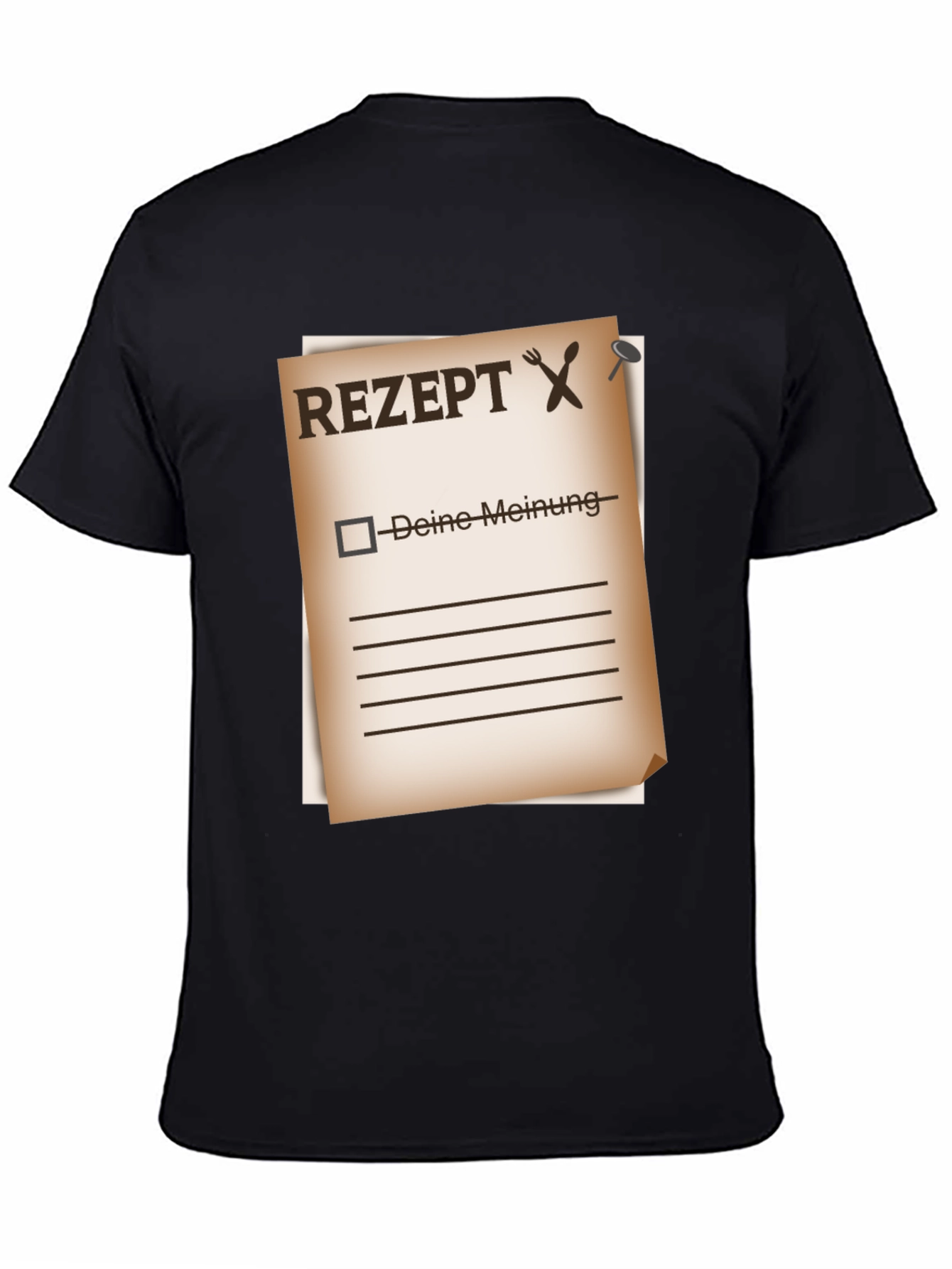 Rezept Graphic Tee - Foodie Fashion