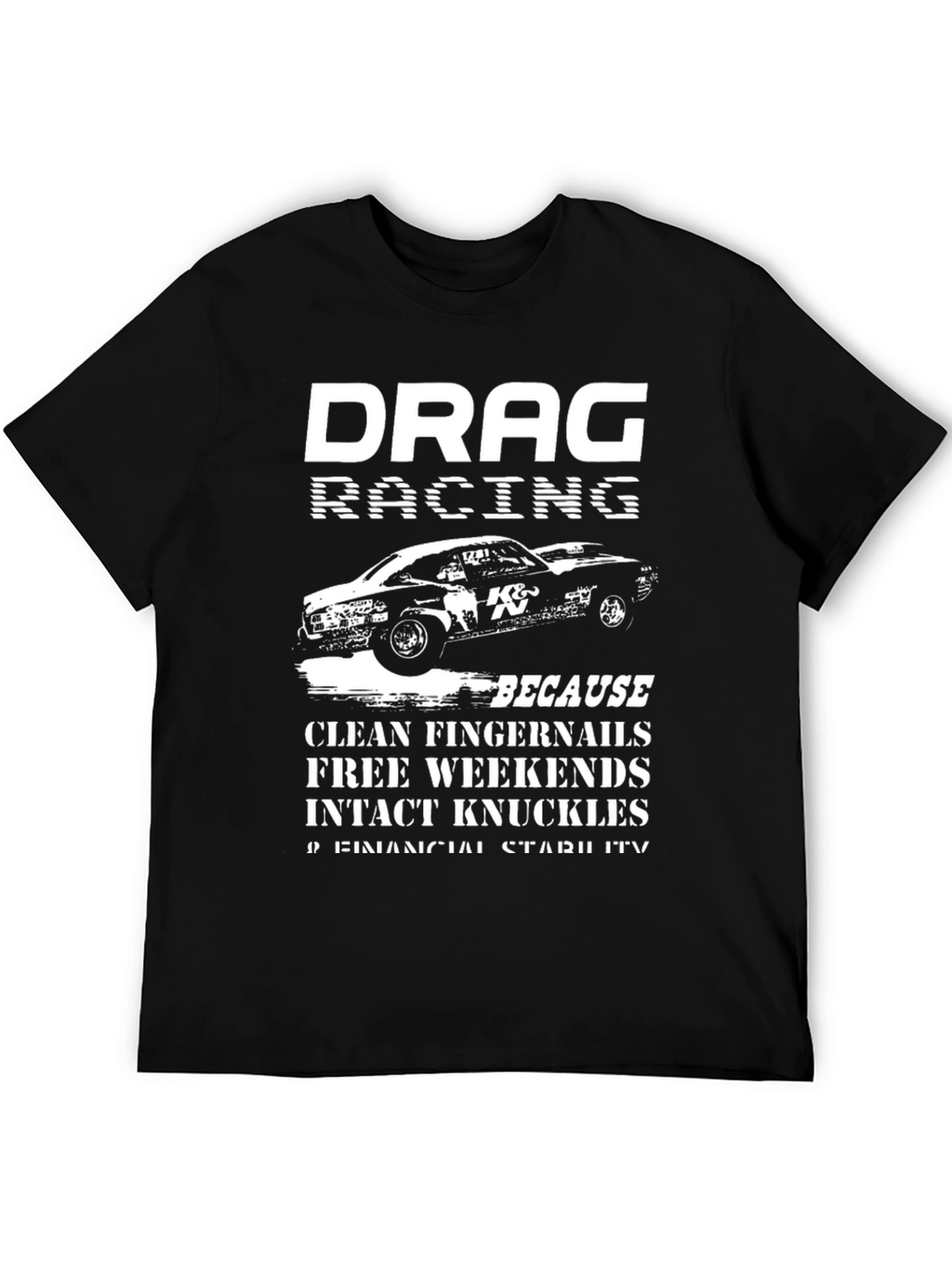Drag Racing Graphic T-Shirt