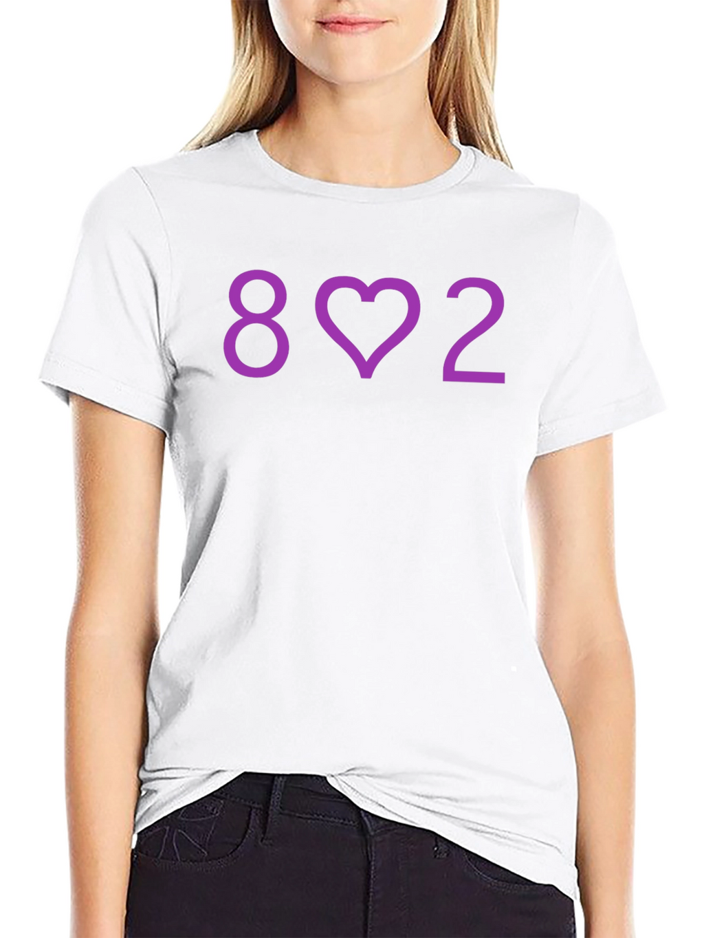 8 Love 2 Black T-Shirt