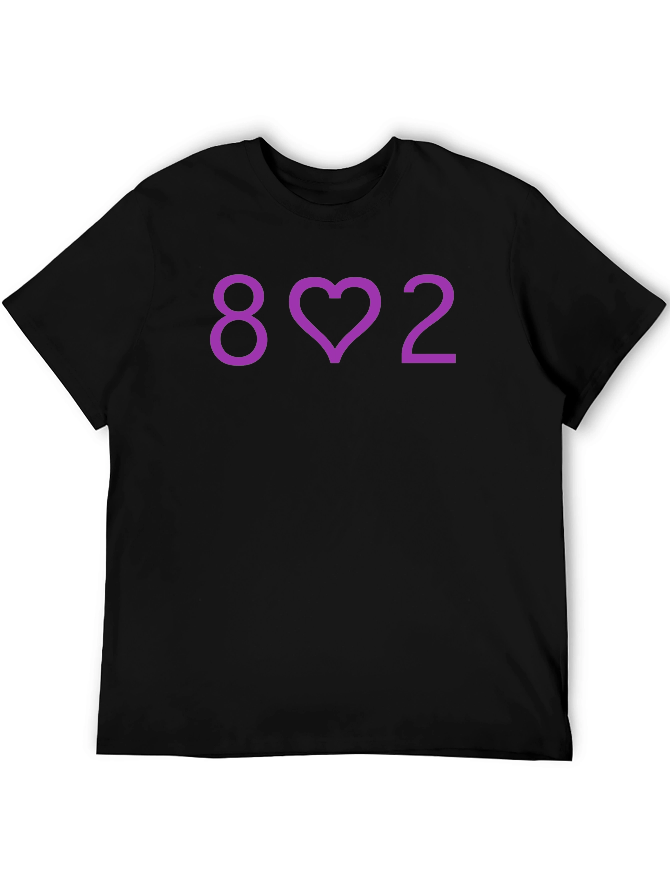 8 Love 2 Black T-Shirt