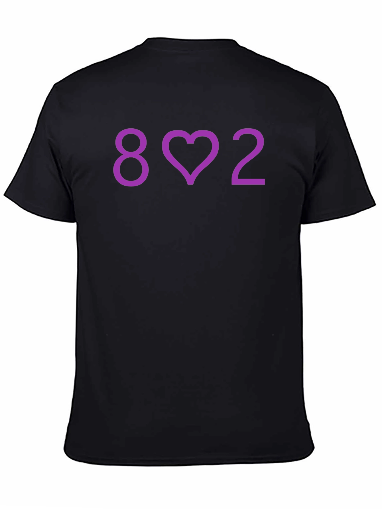 8 Love 2 Black T-Shirt