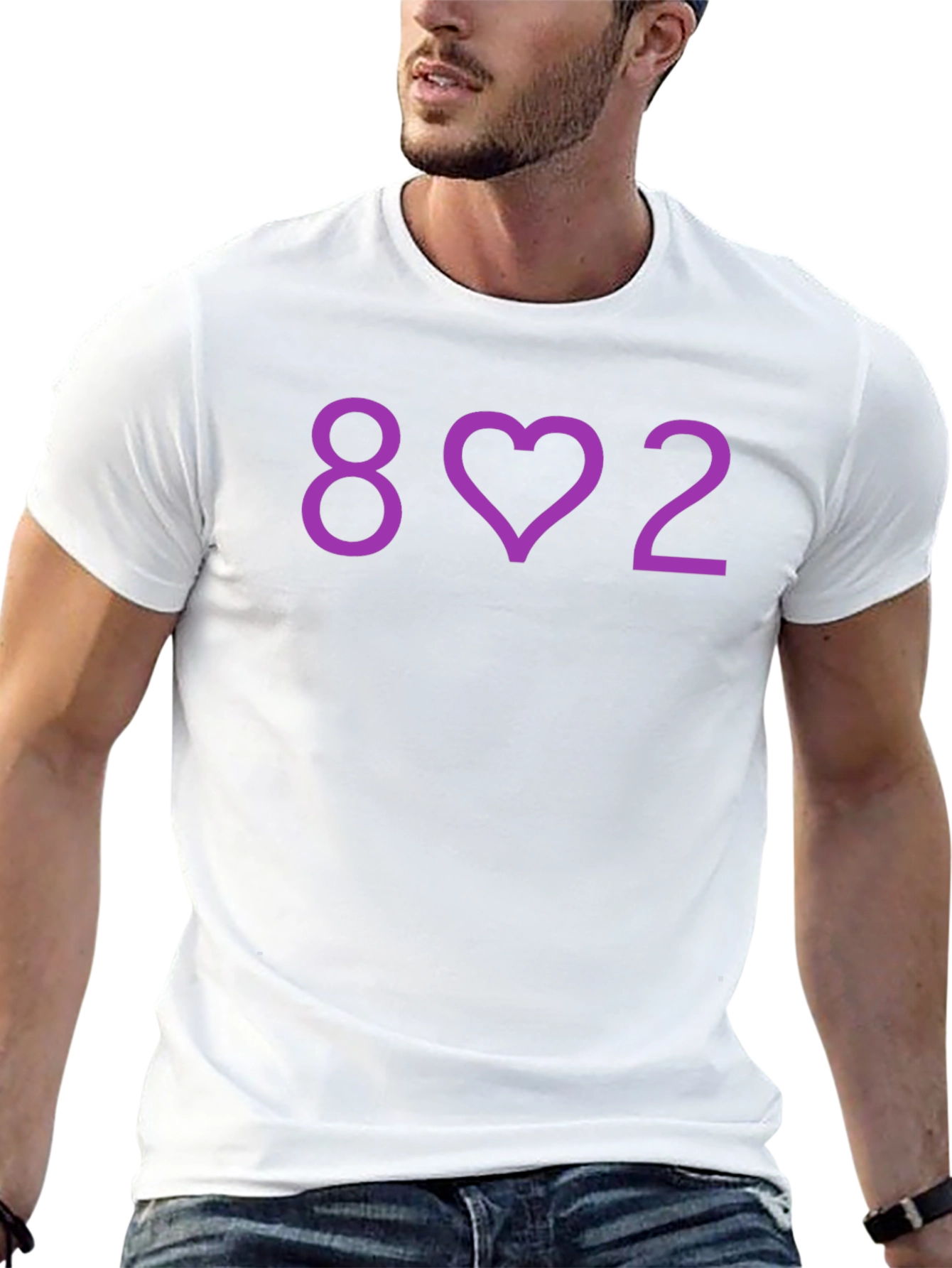 8 Love 2 Black T-Shirt
