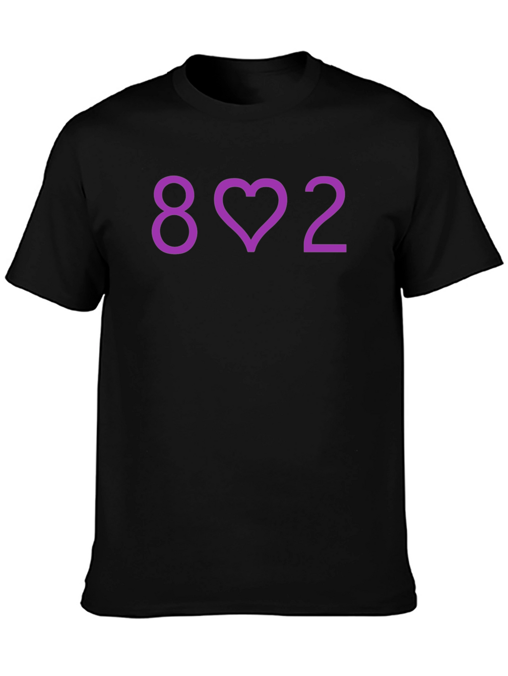 8 Love 2 Black T-Shirt