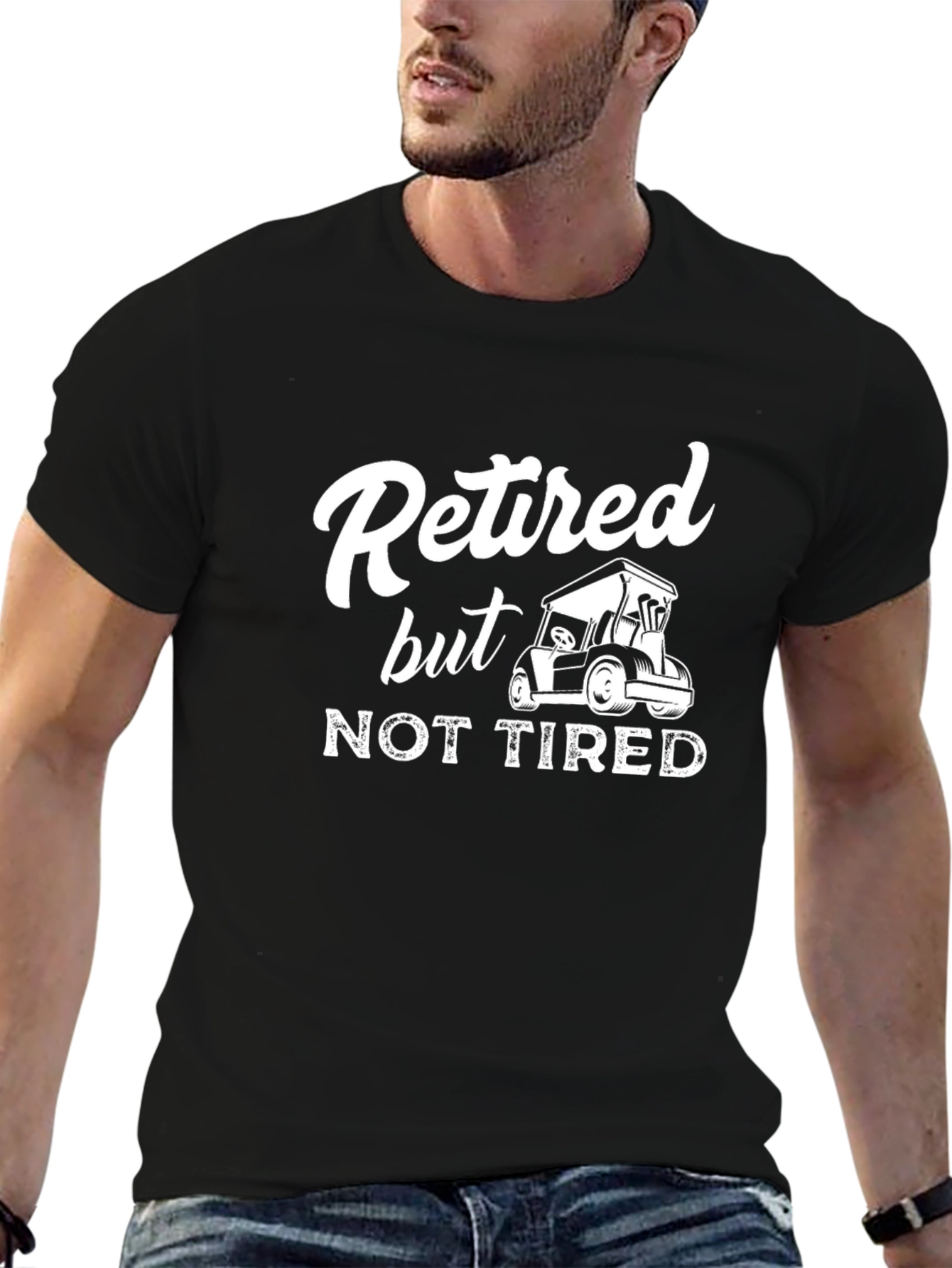Retired But Not Tired Golf T-Shirt
