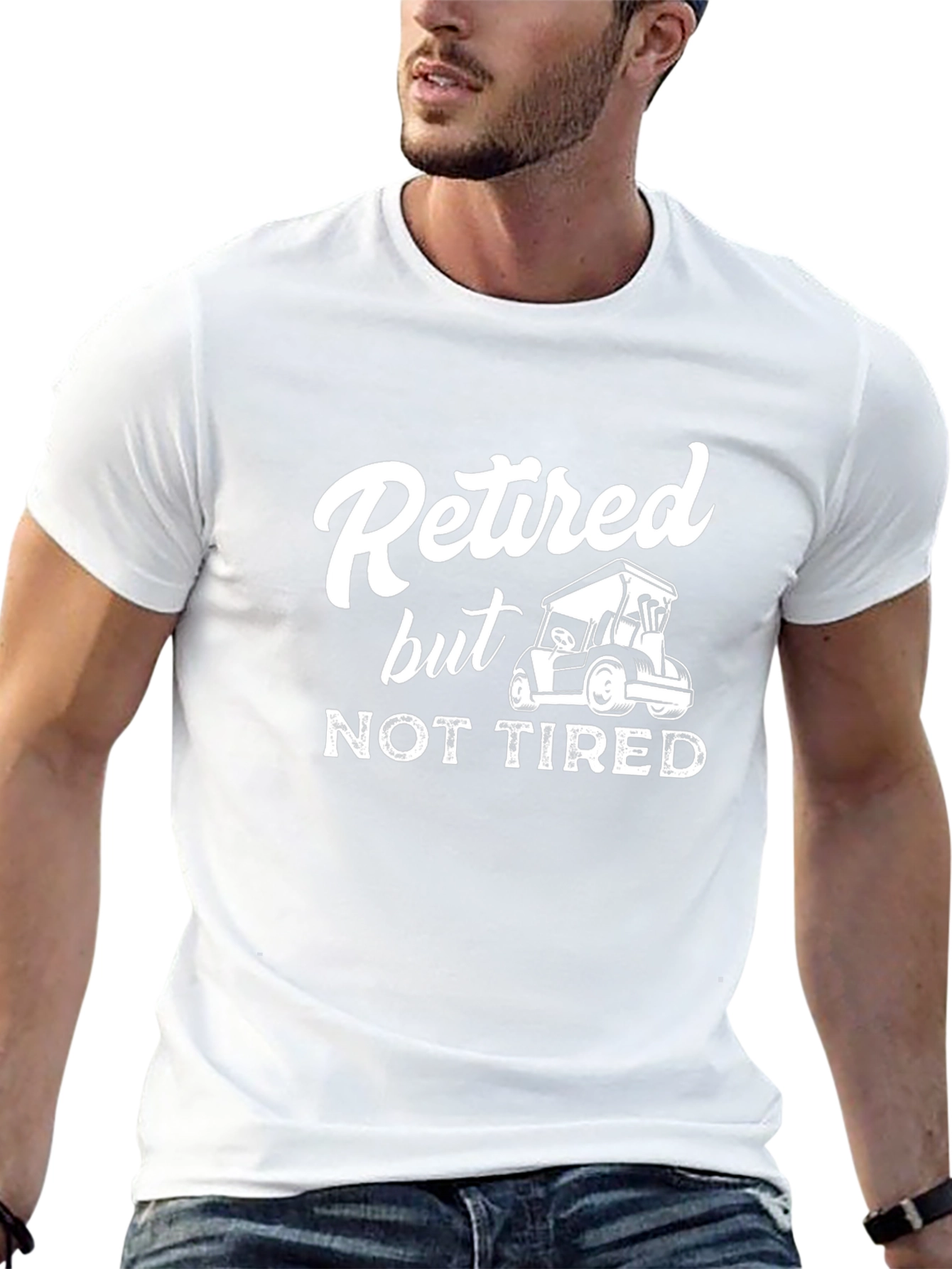 Retired But Not Tired Golf T-Shirt
