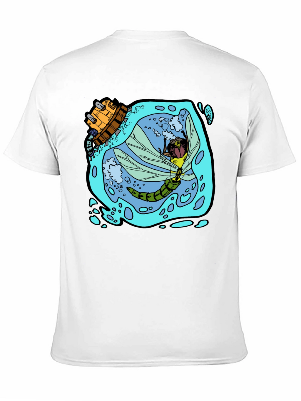 Dragonfly & Submarine Graphic Tee