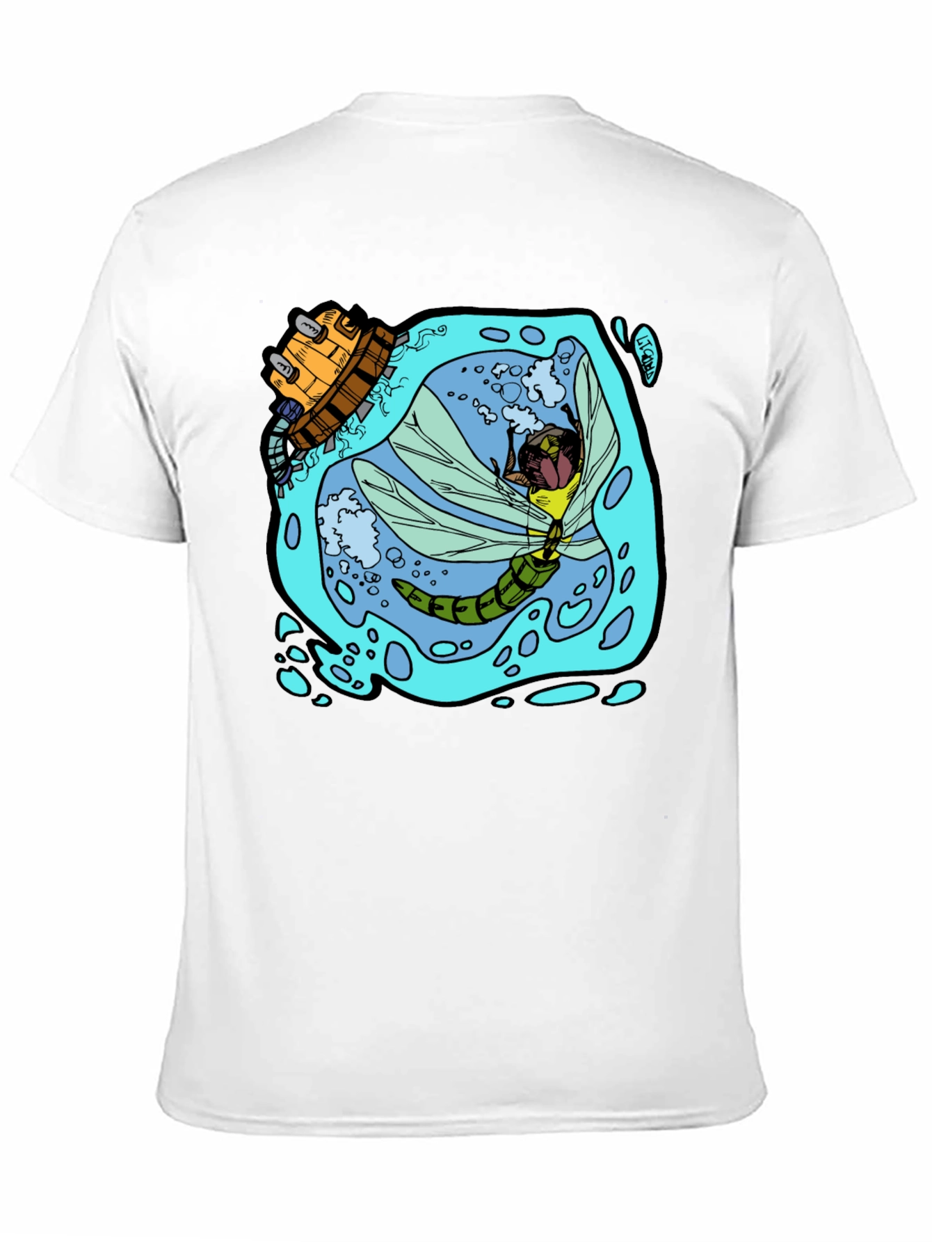 Dragonfly & Submarine Graphic Tee