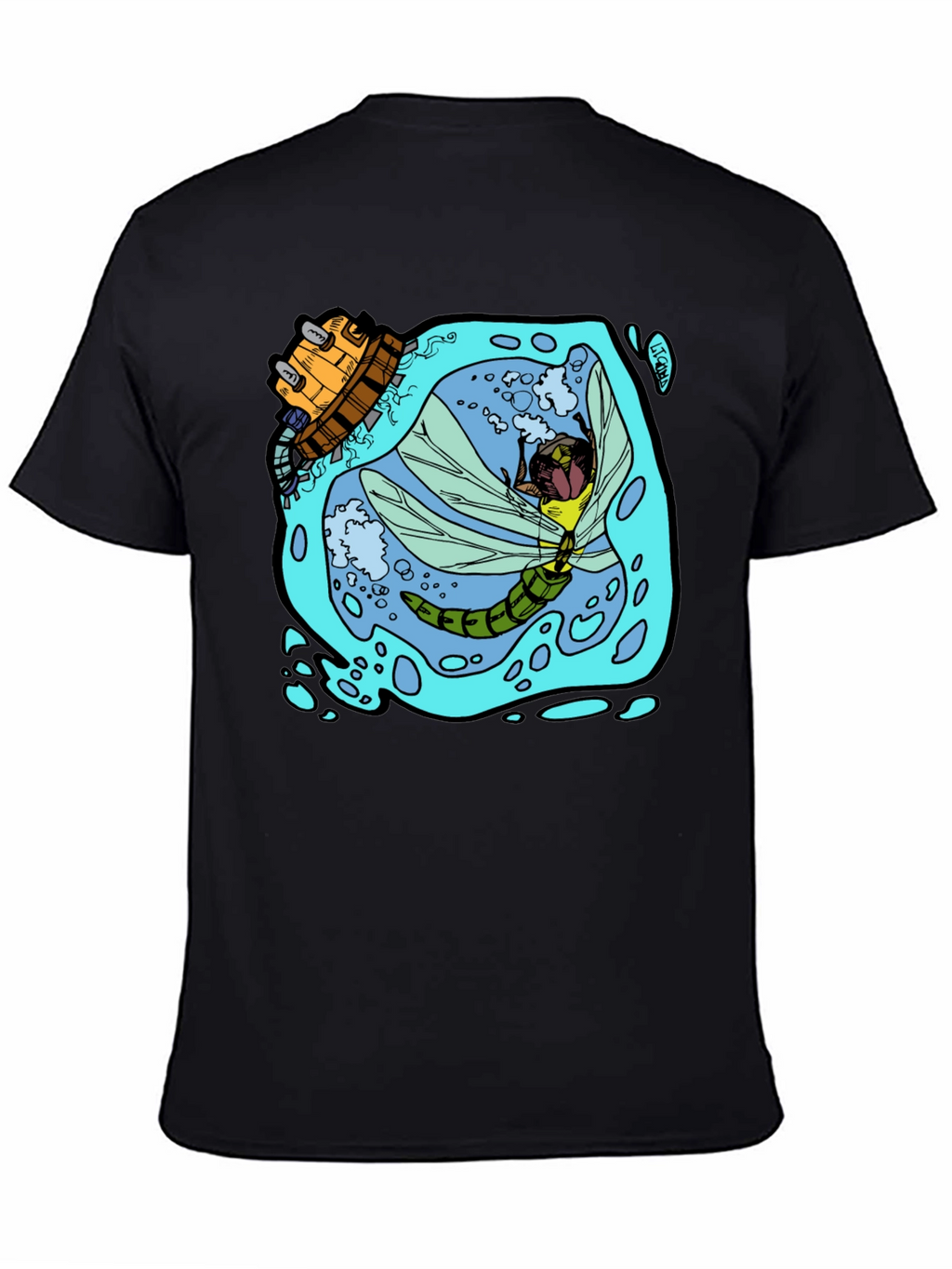 Dragonfly & Submarine Graphic Tee