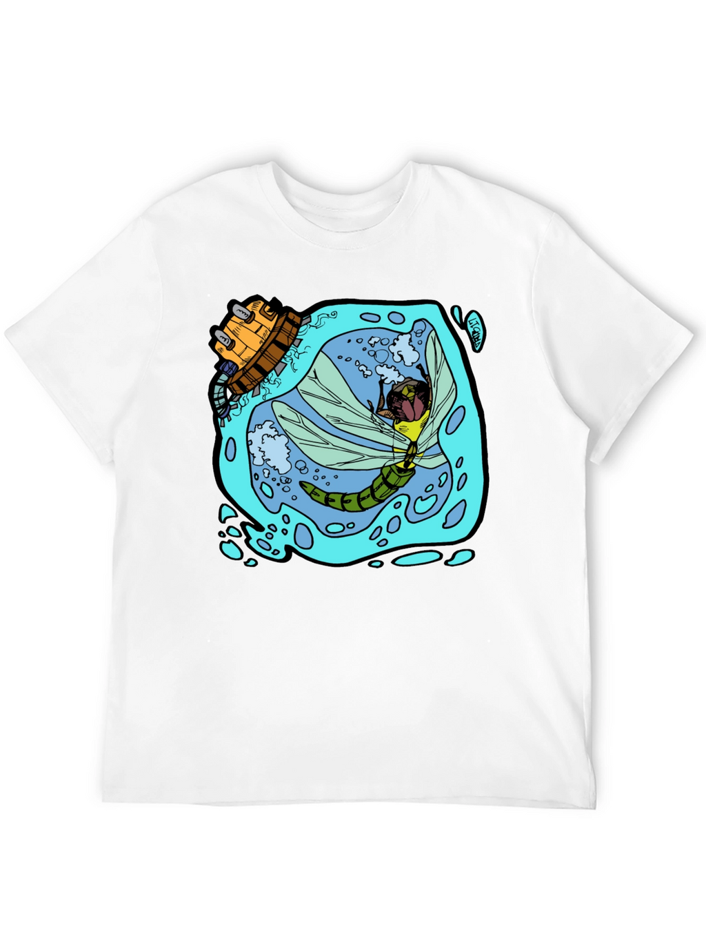 Dragonfly & Submarine Graphic Tee