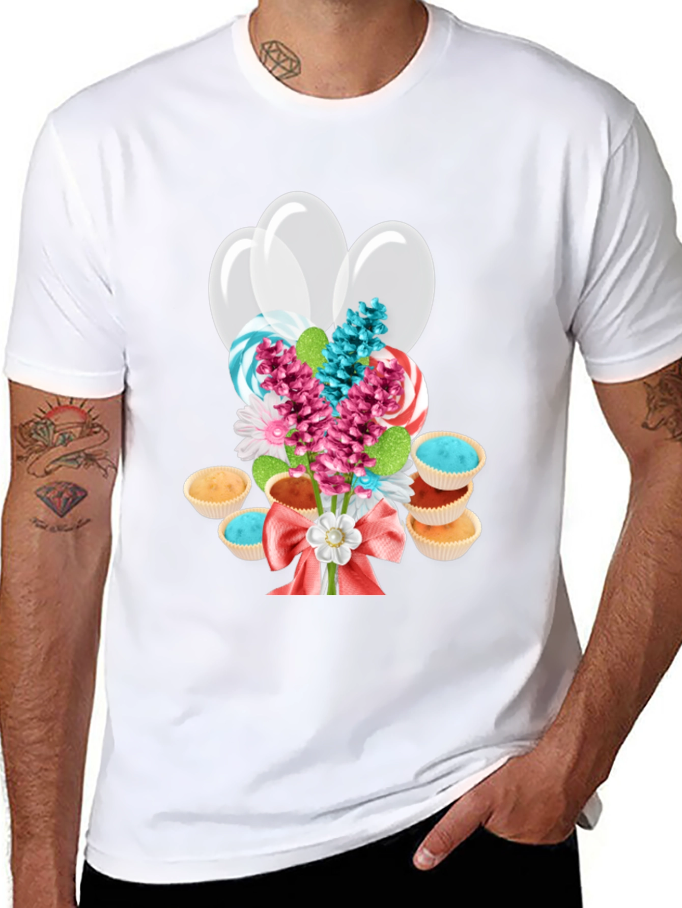 Sweet Treat Bouquet Graphic Tee