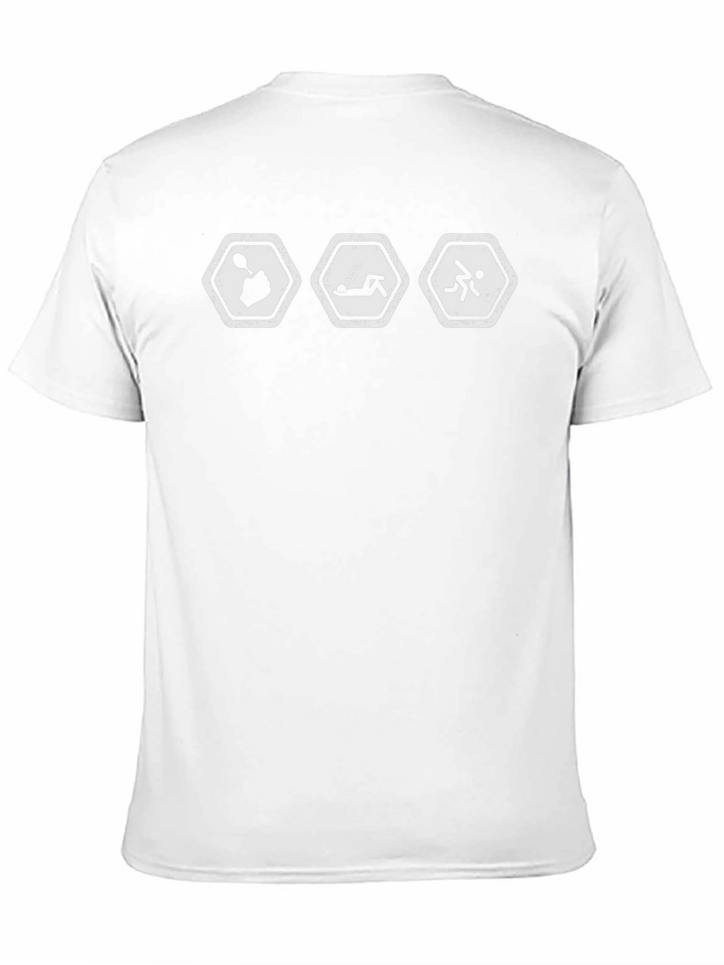 Humorous Spoon Sleep Soccer Black T-Shirt