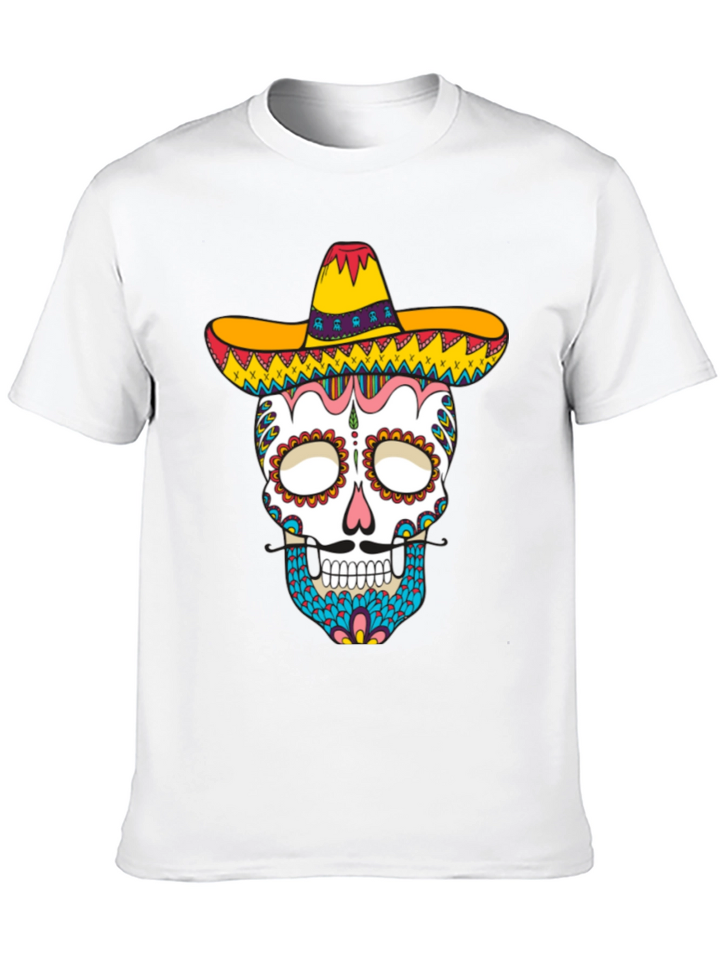 Dia de los Muertos Skull T-Shirt