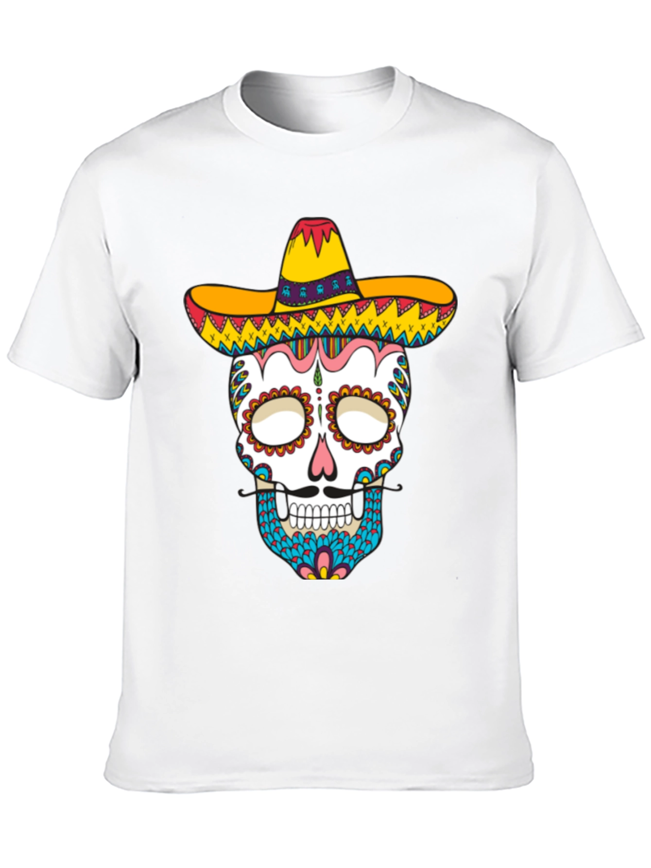 Dia de los Muertos Skull T-Shirt