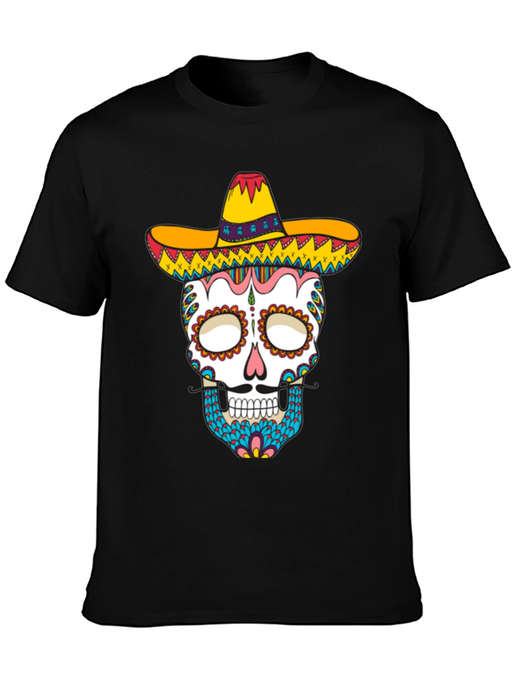 Dia de los Muertos Skull T-Shirt