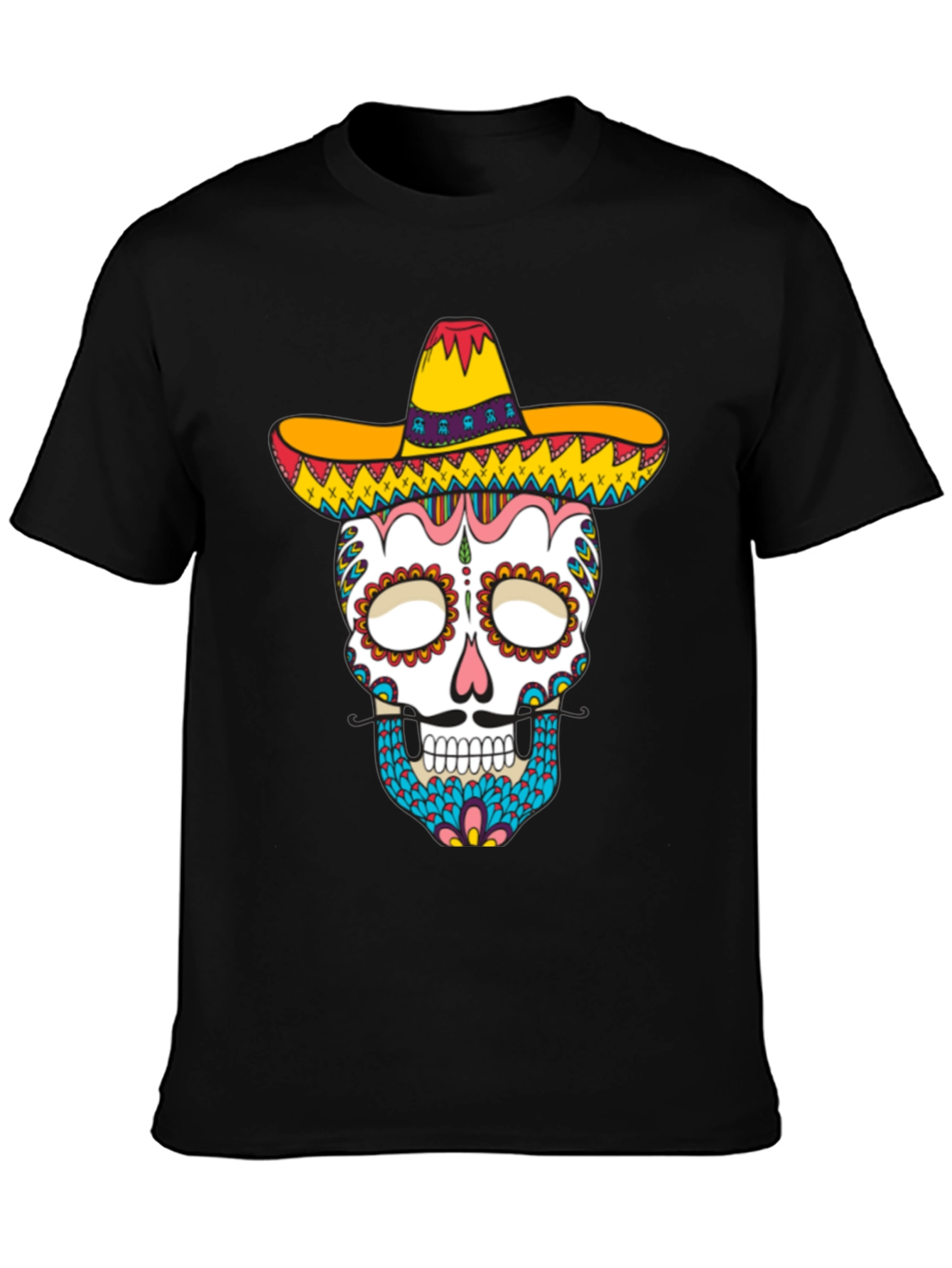 Dia de los Muertos Skull T-Shirt