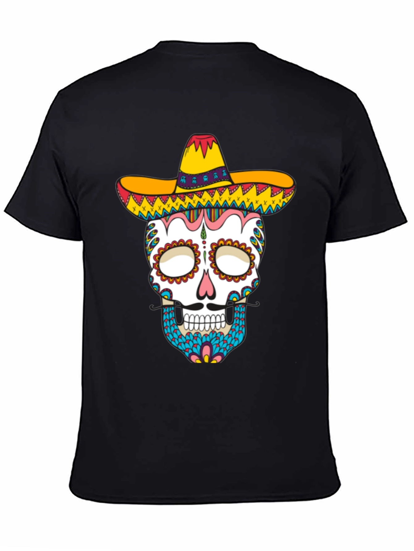 Dia de los Muertos Skull T-Shirt