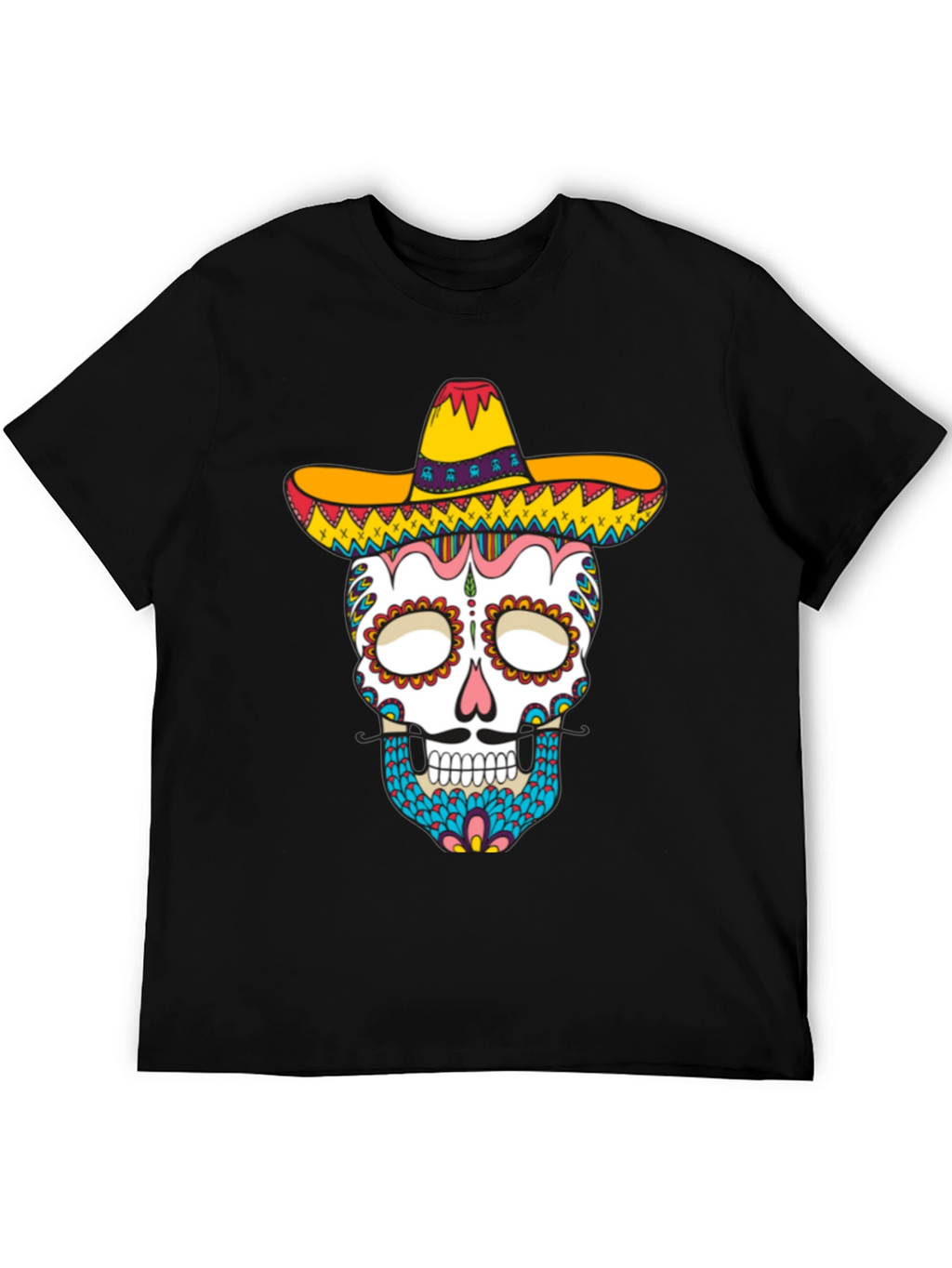 Dia de los Muertos Skull T-Shirt