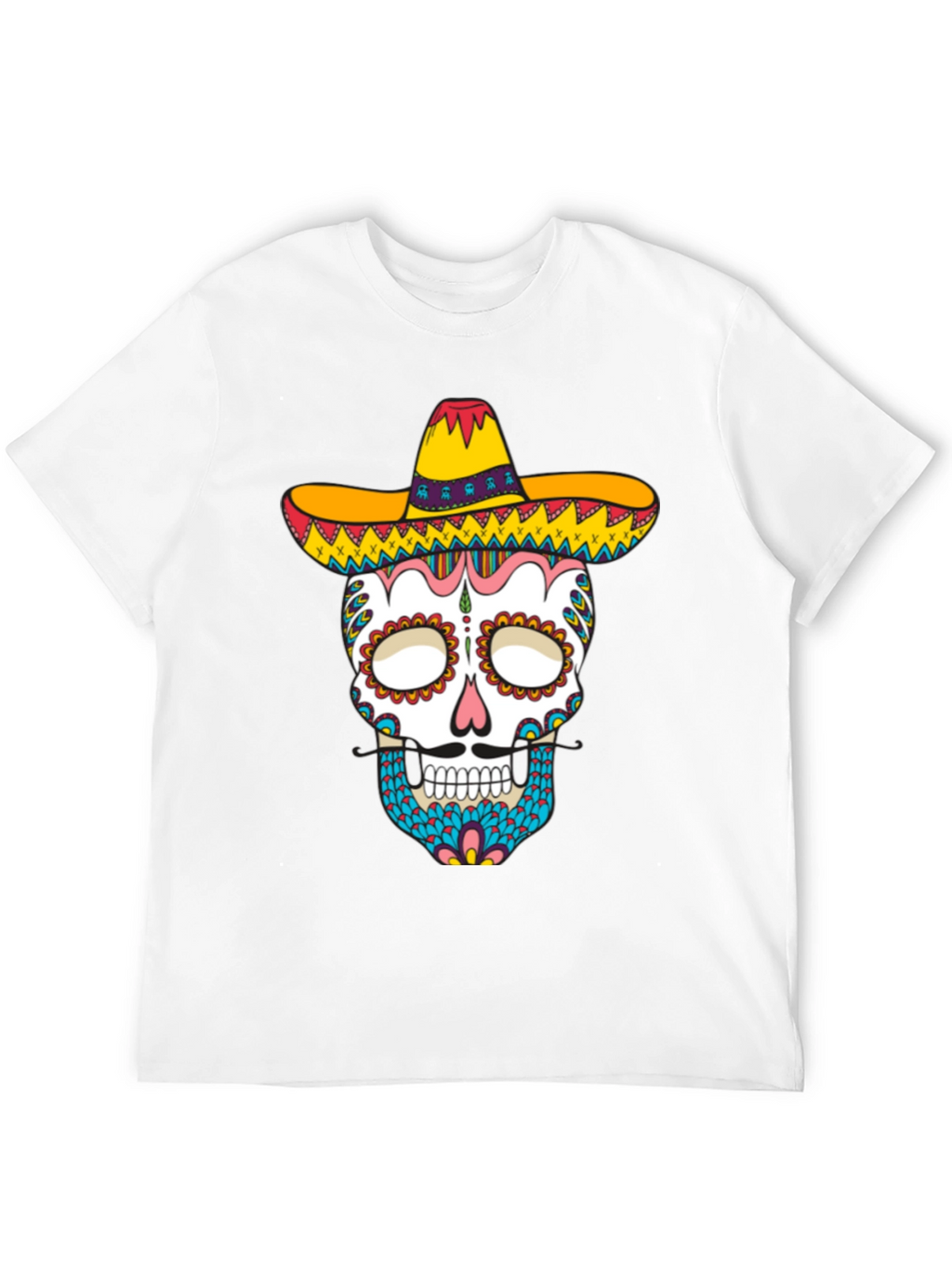 Dia de los Muertos Skull T-Shirt
