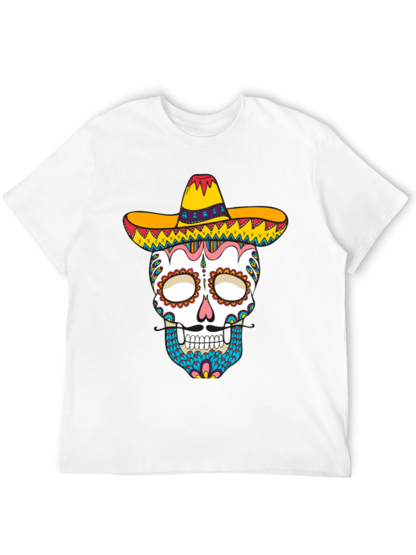 Dia de los Muertos Skull T-Shirt