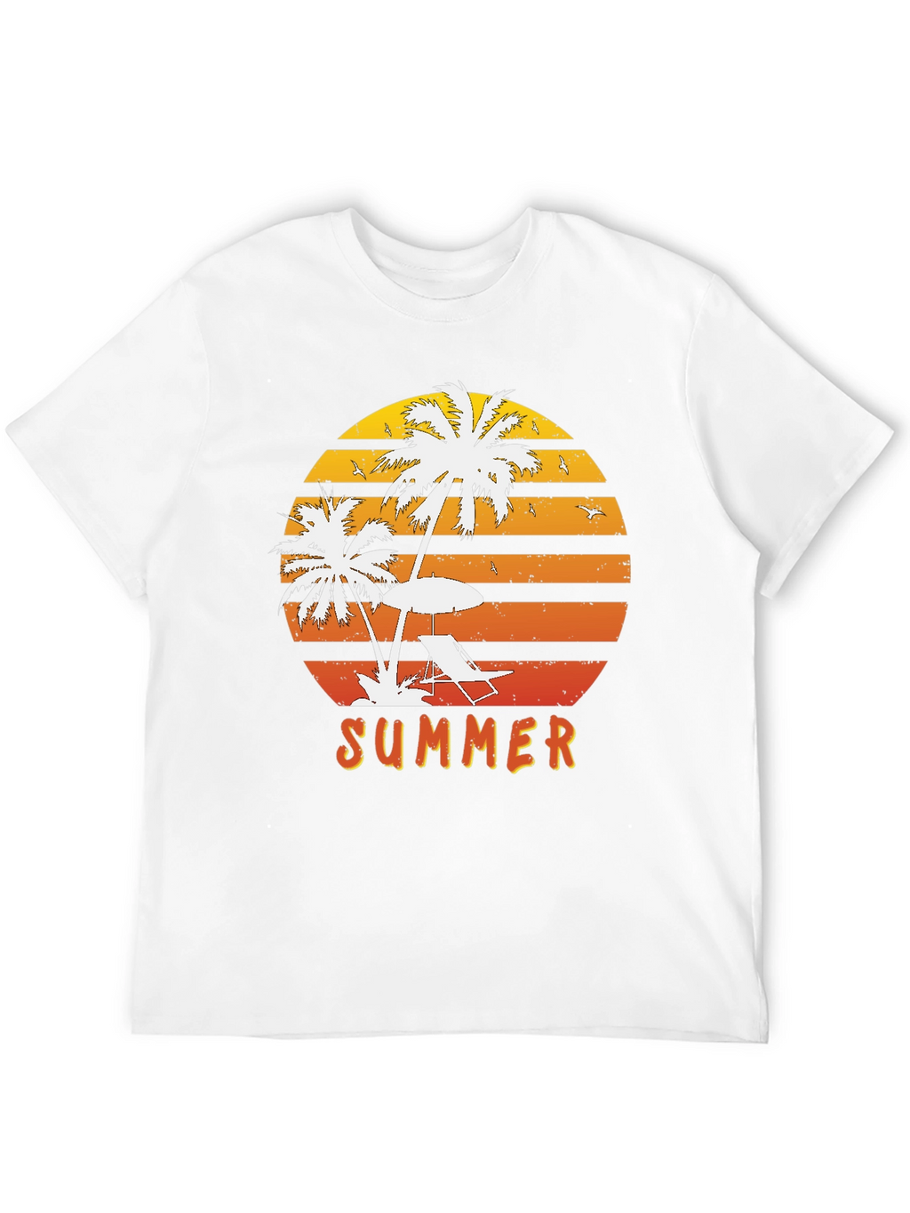 Summer Beach Sunset Graphic Tee