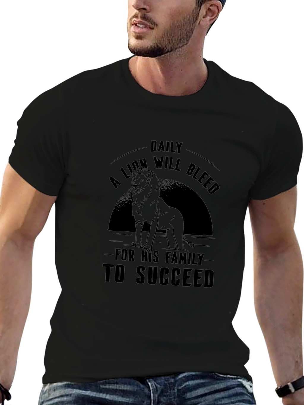 Lion Family Success Graphic Tee