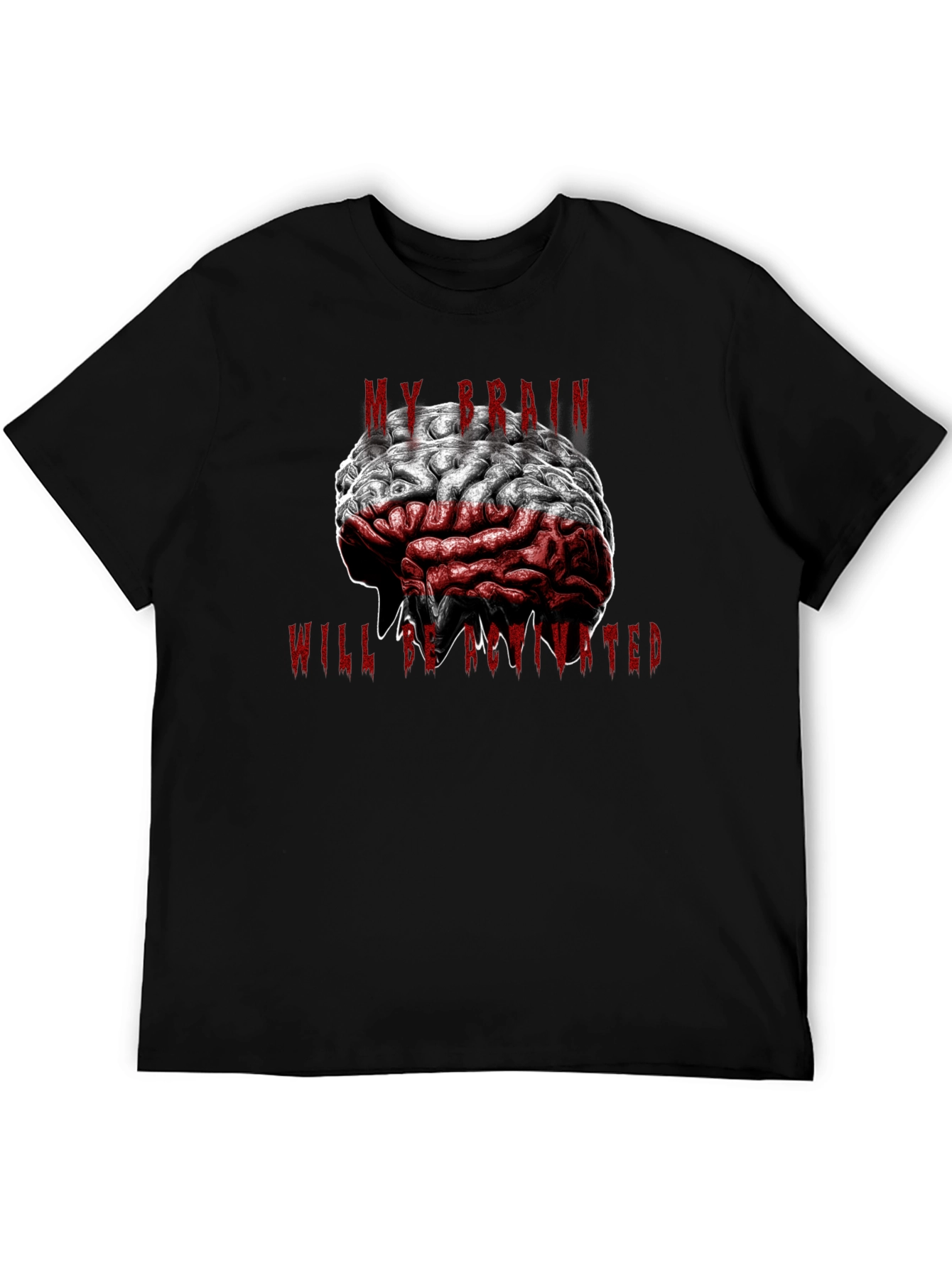 Brain T-Shirt - My Brain Will Be Animated