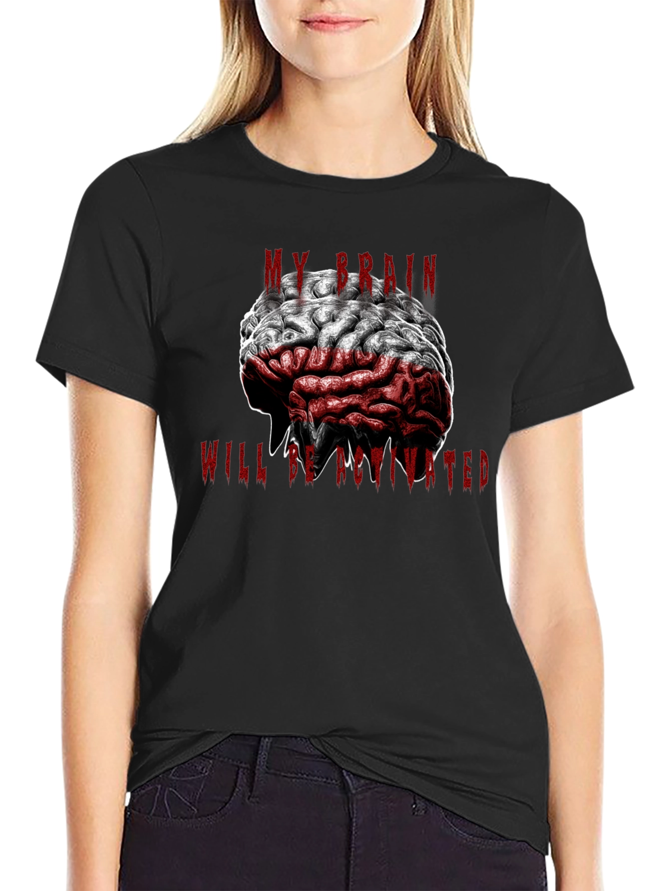 Brain T-Shirt - My Brain Will Be Animated