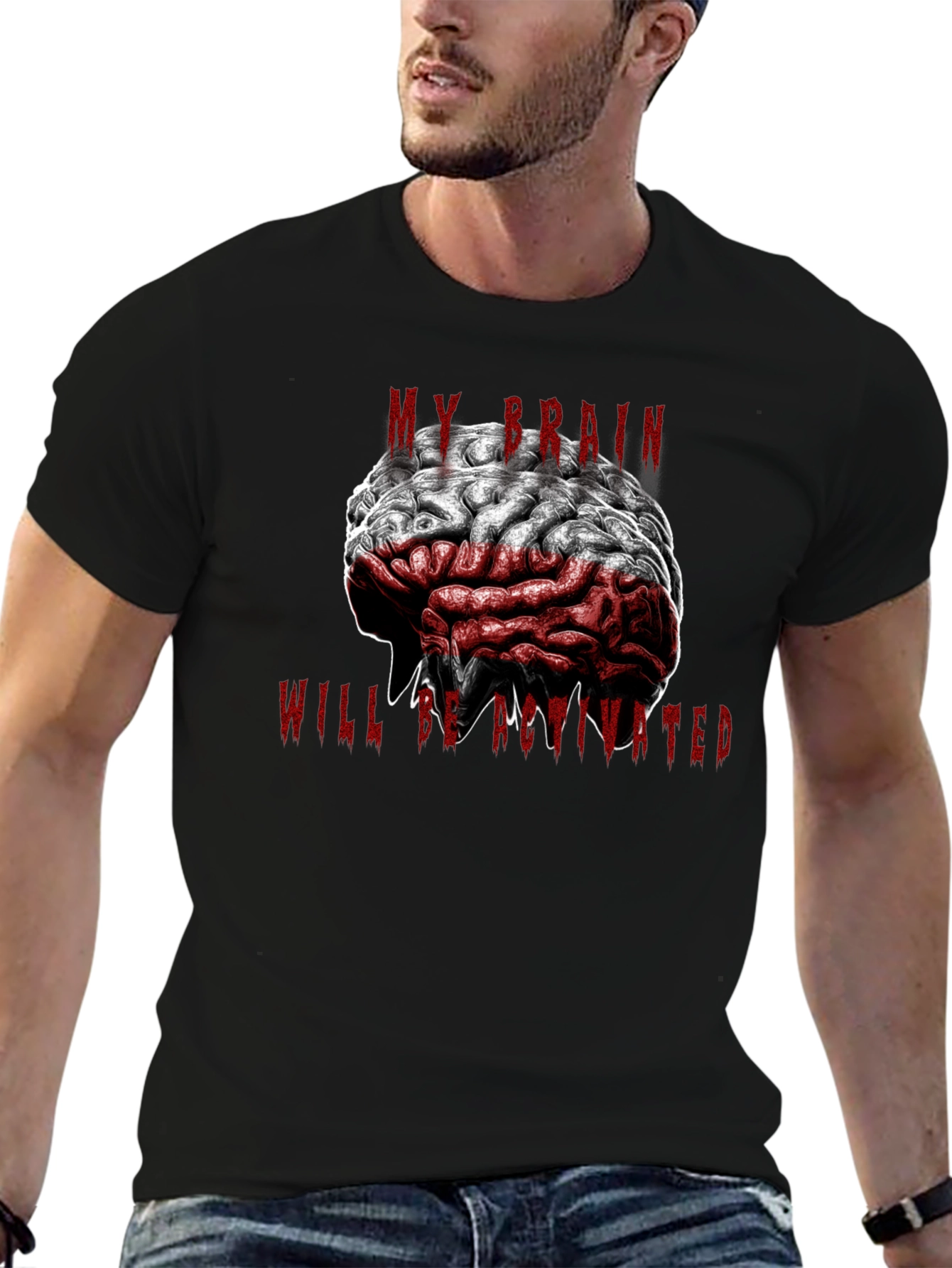 Brain T-Shirt - My Brain Will Be Animated