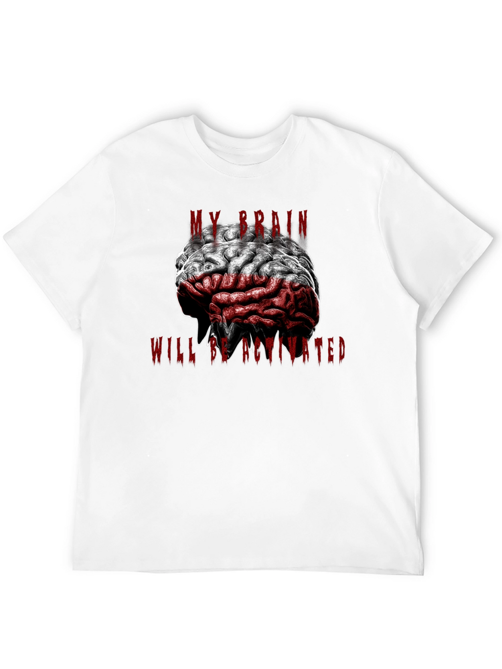 Brain T-Shirt - My Brain Will Be Animated