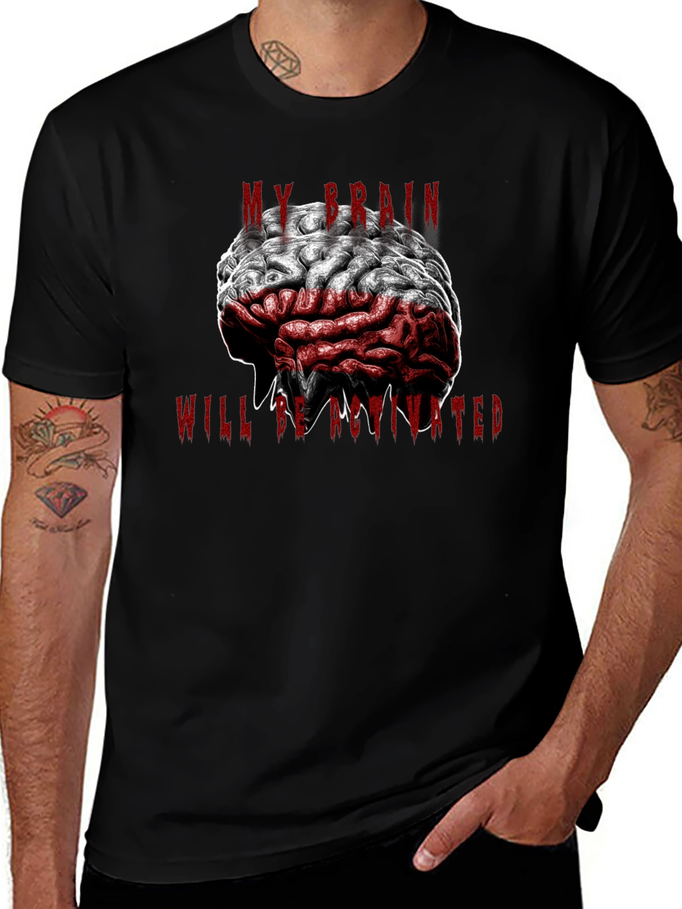 Brain T-Shirt - My Brain Will Be Animated
