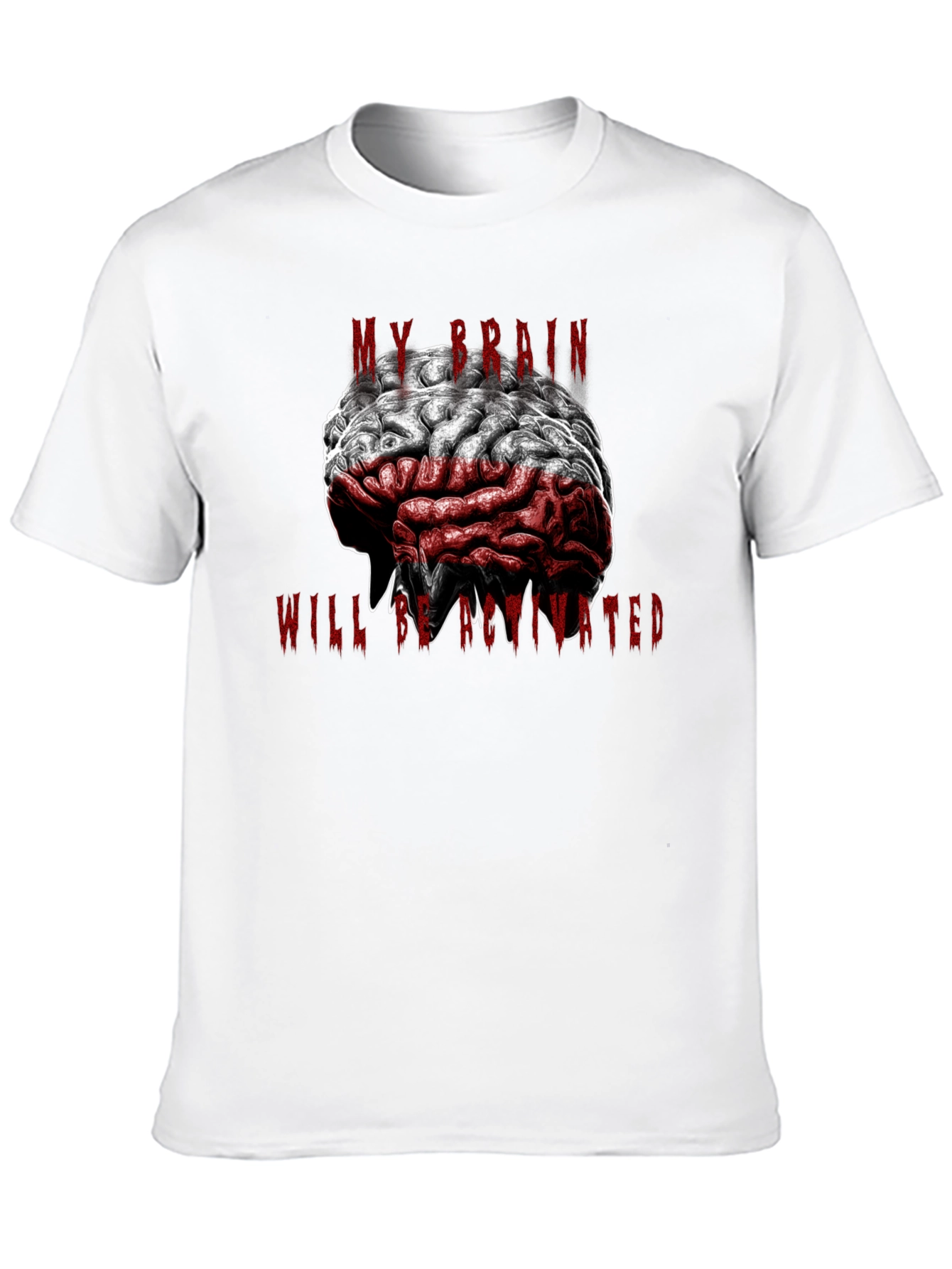 Brain T-Shirt - My Brain Will Be Animated